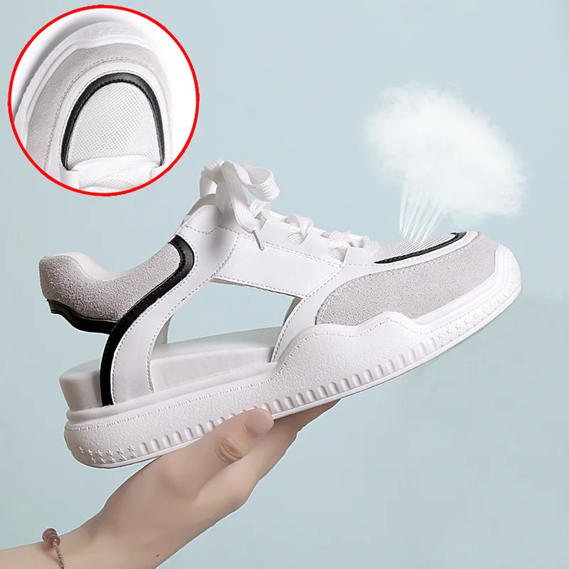 

Thick inner bottom increase student shoes sports sandals women shoes