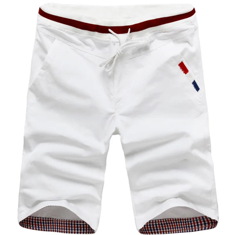 Летние модные новые мужские повседневные Стрейчевые шорты/мужские кружевные прямые шорты