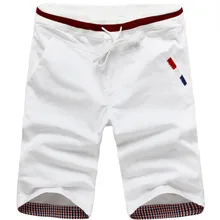 Летние модные новые мужские повседневные Стрейчевые шорты/мужские кружевные прямые шорты