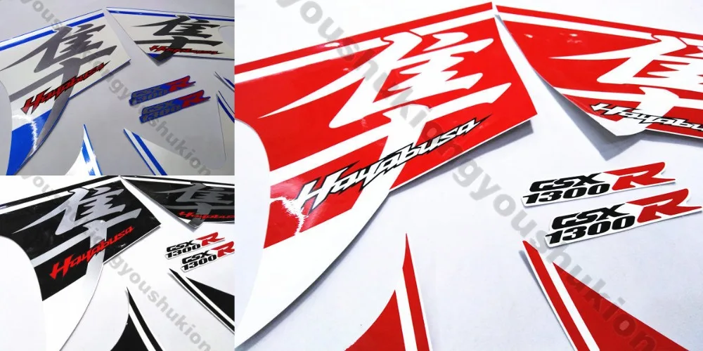 

hot sale Motorcycle Case Tank Protector Decal new yearSticker for suzuki hayabusa gsxr1300 2008 2009 2010 2011 year car sticker