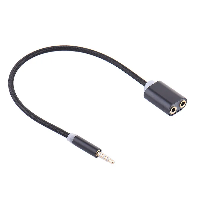 1 To 2 Way AUX font b Audio b font Cable 3 5mm Male to Female