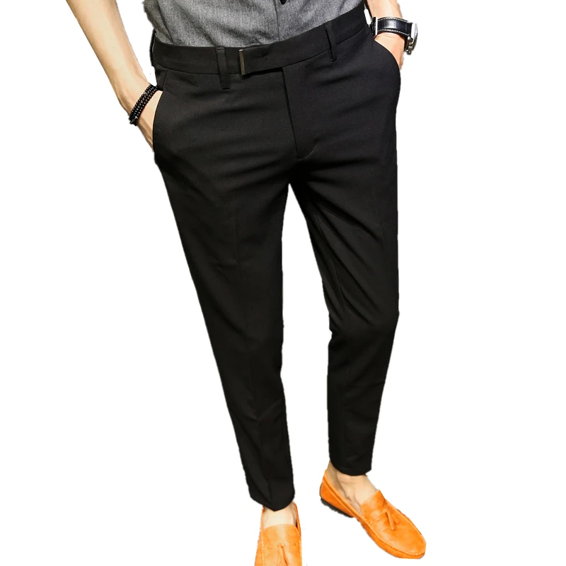 navy blue pants business casual