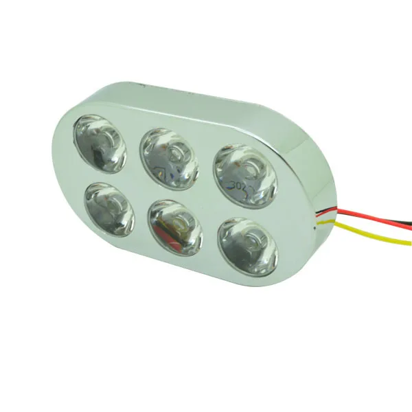 1x новый автомобиль стайлинг автомобиля строб лампы 12 Вт 6LED 1040lm DC12V авто тормоза