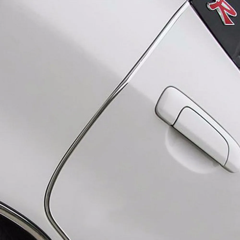 Automotive Trim Adhesive Aazon.co: 39Ft Autootive Chroe Tri Strip Line, 1/4" Wide Scratch-Proof Car Body Side Car Trim