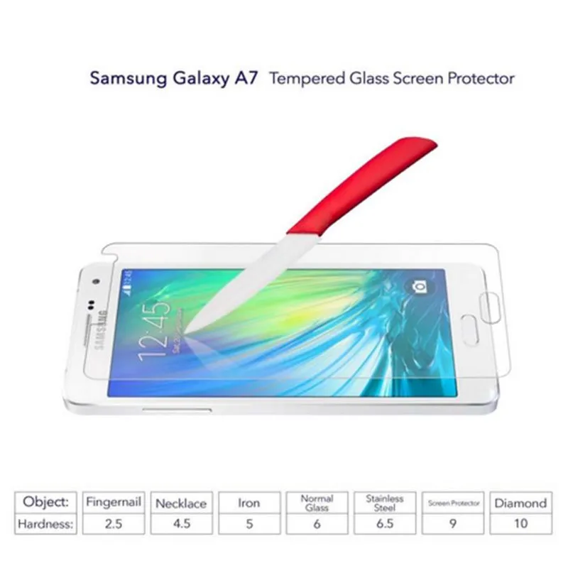 2.5D 0 26 мм 9H закаленное стекло для Samsung Galaxy A3 2015 A3000 A300 SM A300F защитная пленка|Защитные