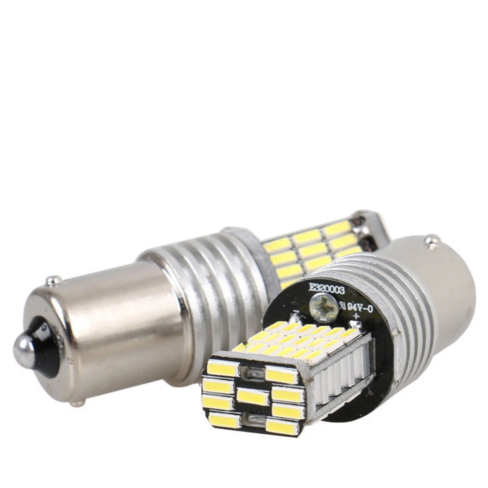 1156 P21W BA15S LED Canbus безошибосветильник 4014 лм 45SMD декодер лампа фонарь обратного