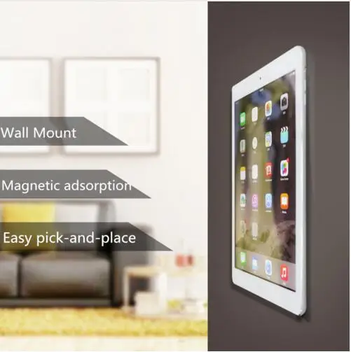 Wall Mount Tablet Stand Adsorption Principle