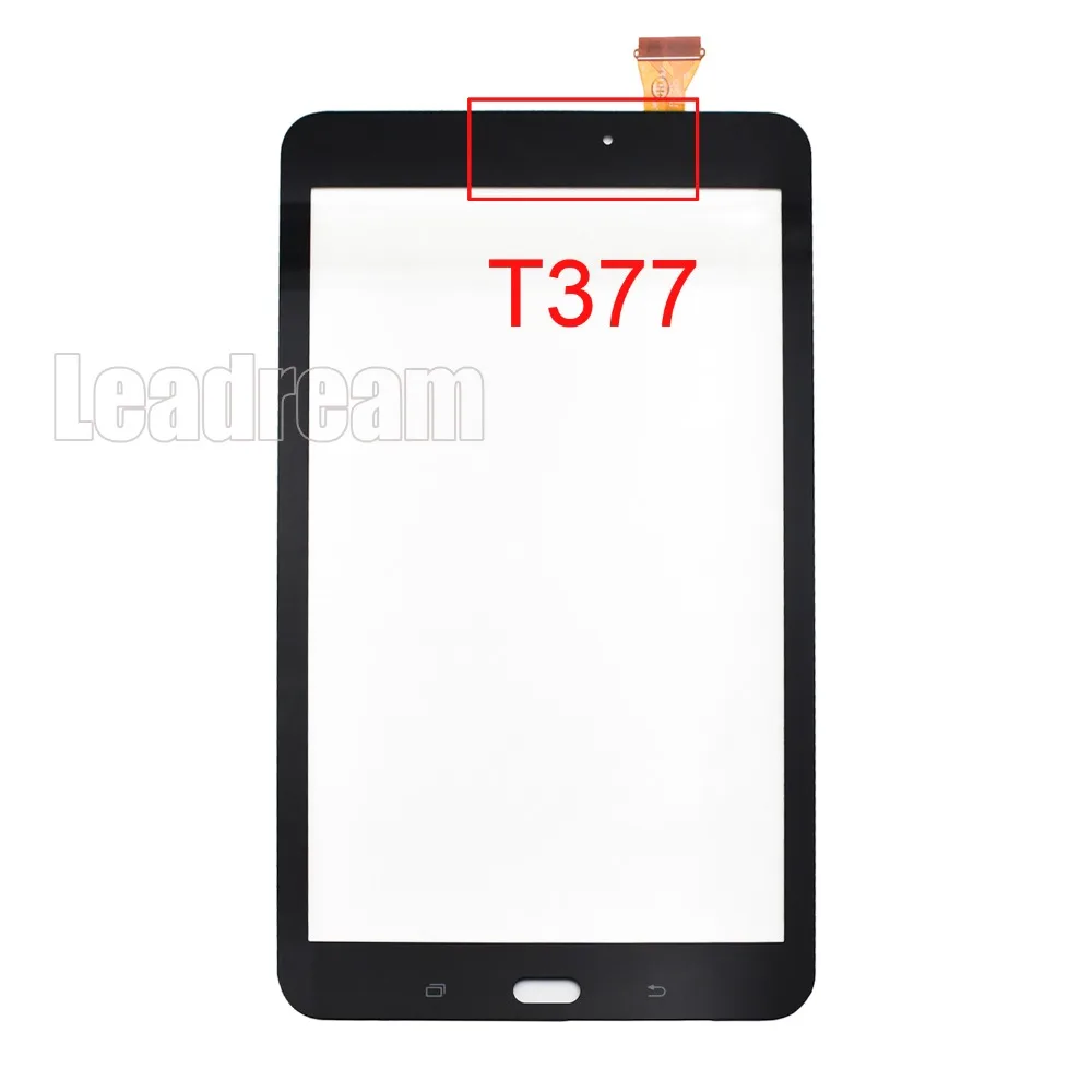 20 шт./лот DHL для Samsung Galaxy Tab E 7. 0 T3777 T377 сенсорный экран дигитайзер Переднее стекло
