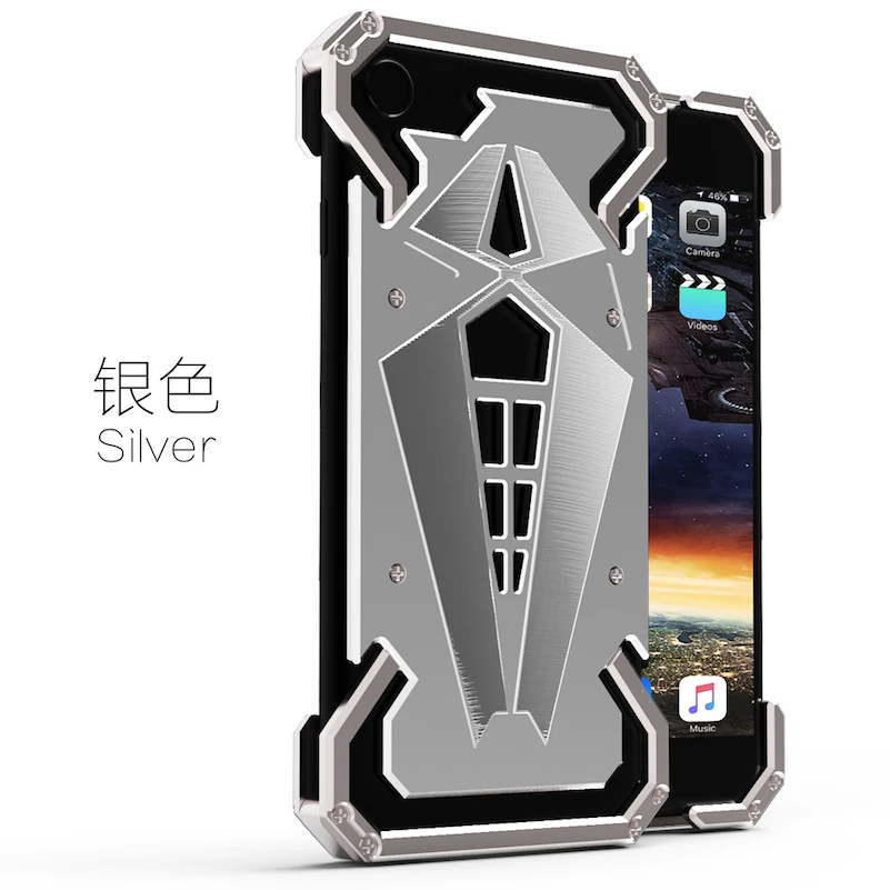 JSKEI новый дизайн чехол для телефона iPhone 6 6s 7 plus металлический алюминиевый LuxuryTough