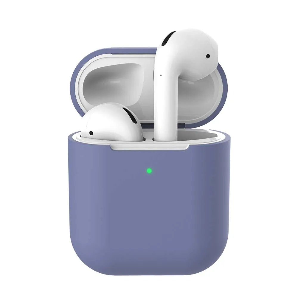 Bluetooth беспроводные наушники чехол для Apple AirPods 2nd ТПУ Силиконовые зарядки наушники Чехлы для Airpods 2 защитный чехол - Цвет: 14