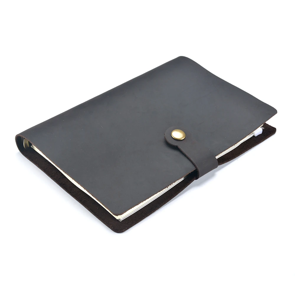 Cadernos caderno de couro a5 notebook Estilo : Couro Genuíno