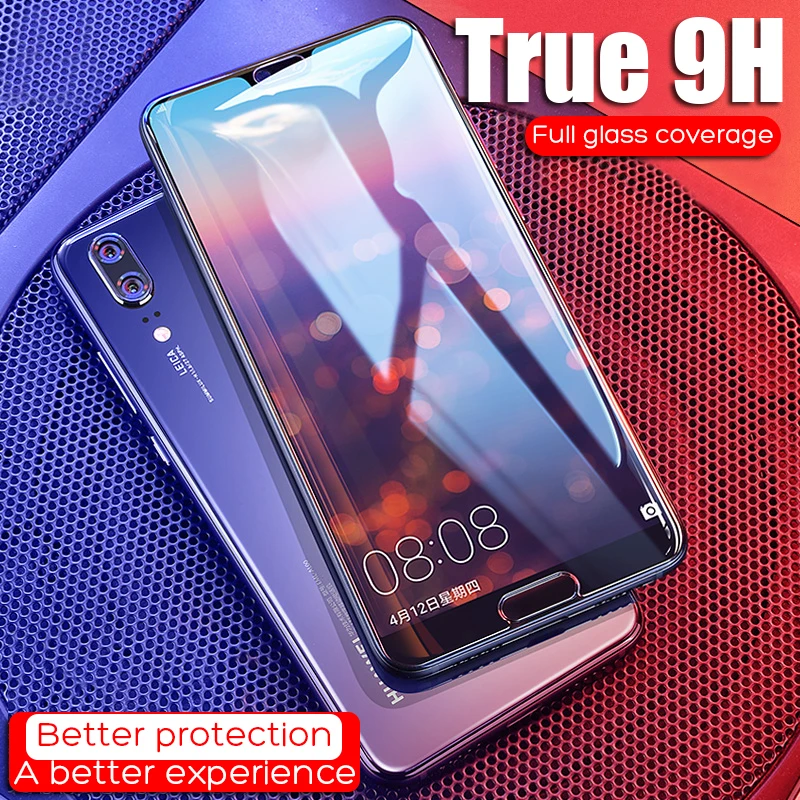 

9H Protection Tempered Glass For Huawei P10 Lite P20 Pro P30 Lite Glass Screen Protector HD Film For Honor 9 lite 10 lite Glass