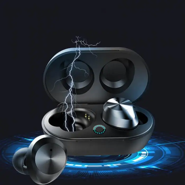 Bluetooth наушники Водонепроницаемые Мини Беспроводная гарнитура сенсорное управление наушники для спорта