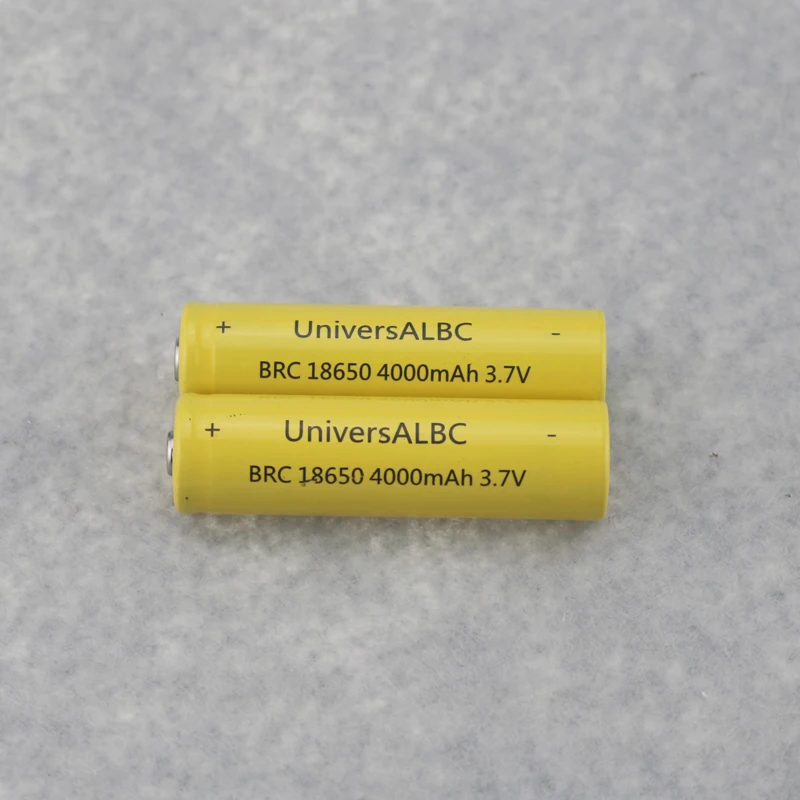 Universalbc Перезаряжаемые 3.7 В 4000 мАч 18650 Li-Ion Батарея bateries для фонарик Запасные Аккумуляторы для телефонов