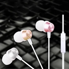 Sport Running In-Ear Earphone 3.5mm Button Remote Control Earphone Stereo with Mic Universal for iPhone Samsung Smartphone Gift