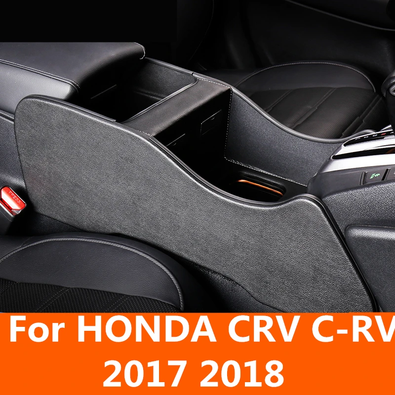 Центральный автомобильный подлокотник для хранения HONDA CRV C RV 2017 2018|Хромирование| |