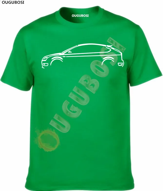 FORD FOCUS ST 225 MK2 FACELIFT RS INSPIRED Классическая Автомобильная футболка #225|Футболки| |