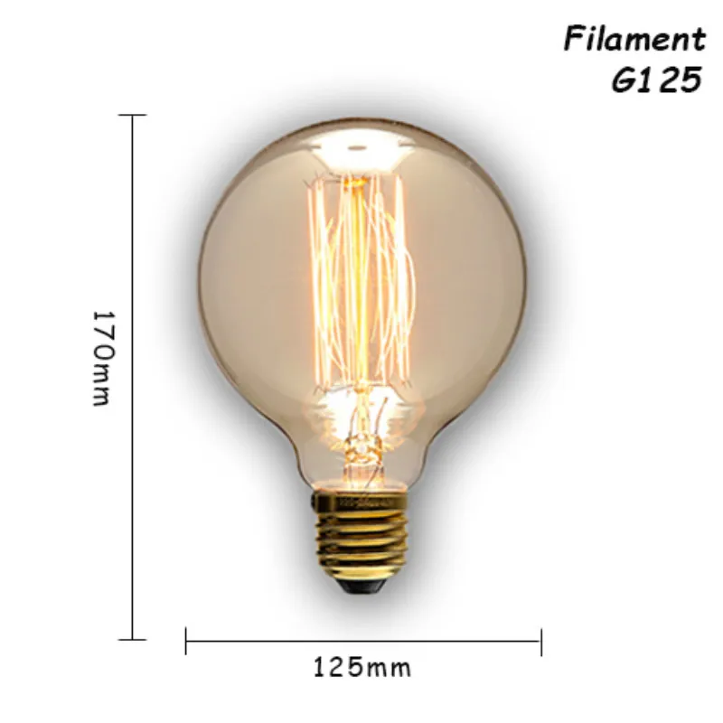Лампа накаливания Retro E27/E14 110 В/220 В 40 Вт 1 шт.|st64 lamp|incandescent bulbe14 vintage |