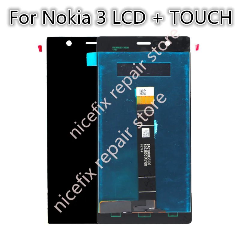 5 0 &quotДисплей для NOKIA 3 lcd сенсорный экран дигитайзер Замена дисплей TA 1020 1028 1032 1038