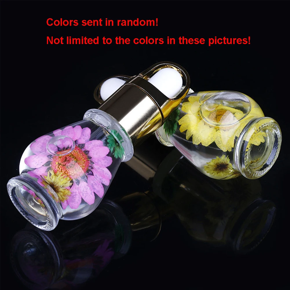 Смешайте вкус сушеные цветы кутикулы масло кисточка для дизайна ногтей Уход лечебный маникюр