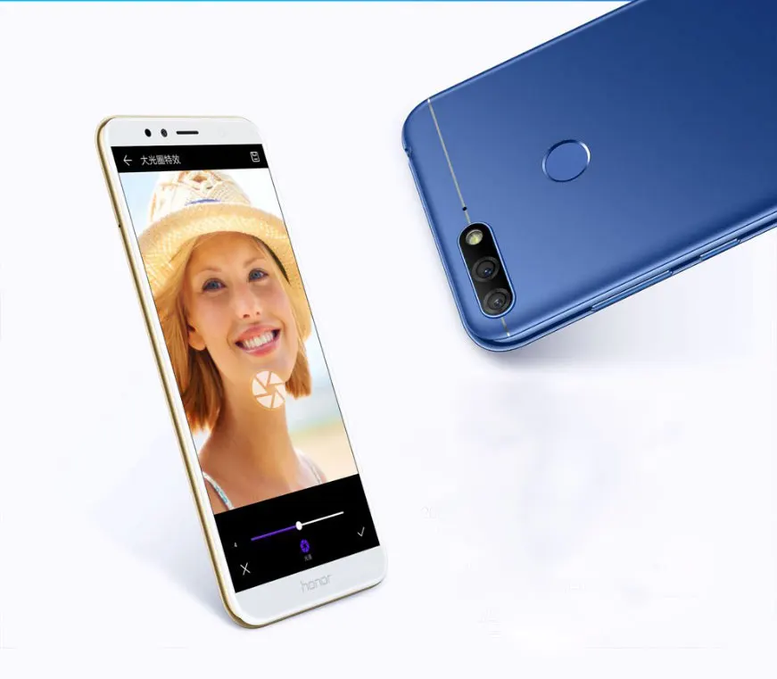Discount Huawei Honor 7A 2GB 32GB Global Rom 4G LTE Smart Mobile phone Face ID Unlock 5.7 inch Screen Android 8.0 13MP Camera 3000mAh 13