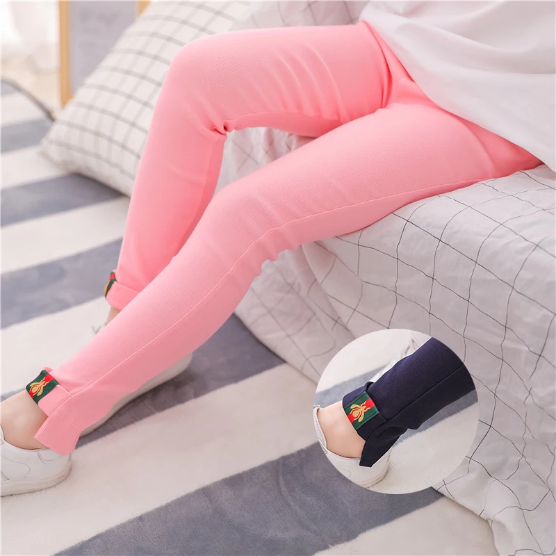 Girls Leggings Spring Fall Children's Pants Kid's Pant Thin Children's Clothing Girls Pencil Pants Full Length Trousers Pantalon