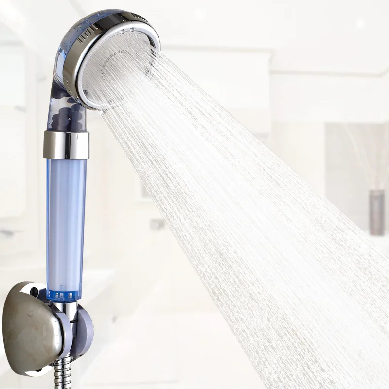 Water filtration PP cotton sprinkler head pressurized water washable three stalls sailors holding shower heads Water filtration PP cotton sprinkler head pressurized water washable three stalls sailors holding shower heads