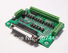 

CNC DB25 Breakout Board Adapter MACH3 KCAM4 EMC2 6 Axis Interface board