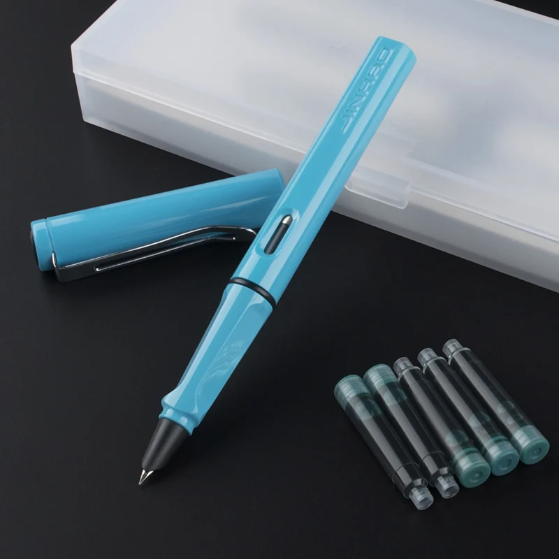 JINHAO 599 набор перьевых ручек прозрачный и уникальный стиль | Канцтовары для офиса