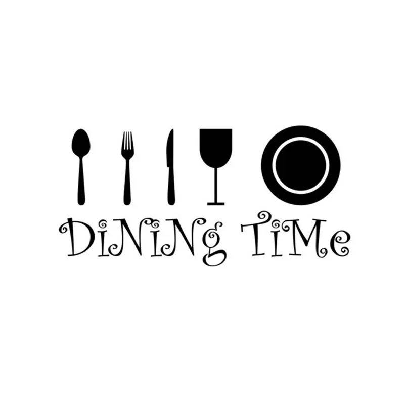 Hot Removable Kitchen Rules Words Wall Stickers Decal Home Decor Vinyl Art Mural Environmentally Adesivo De Parede 30MR703