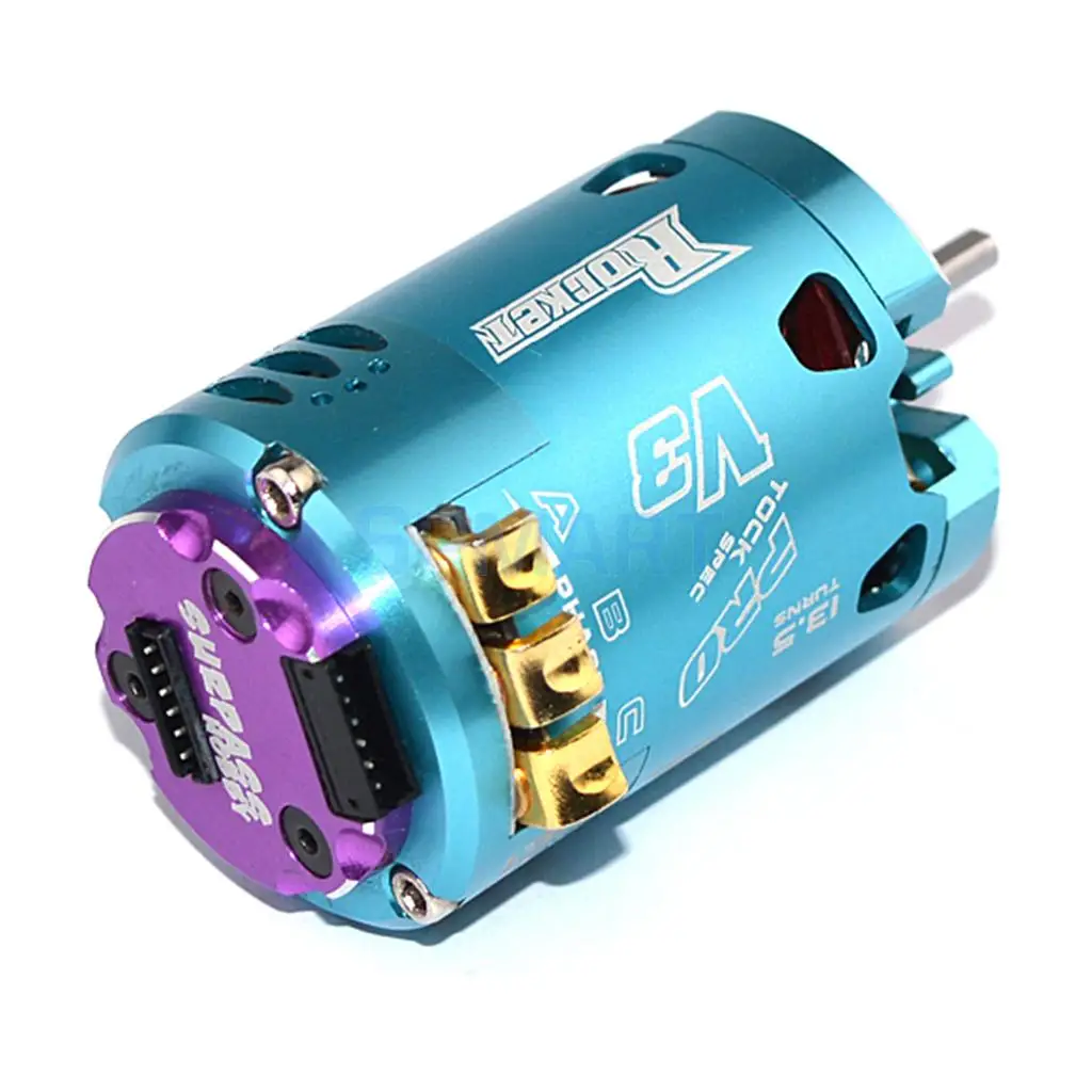

3200KV Brushless 13.5T Tuner 49A Motor Sensored Waterproof for 1/10 RC Racing Car Lover