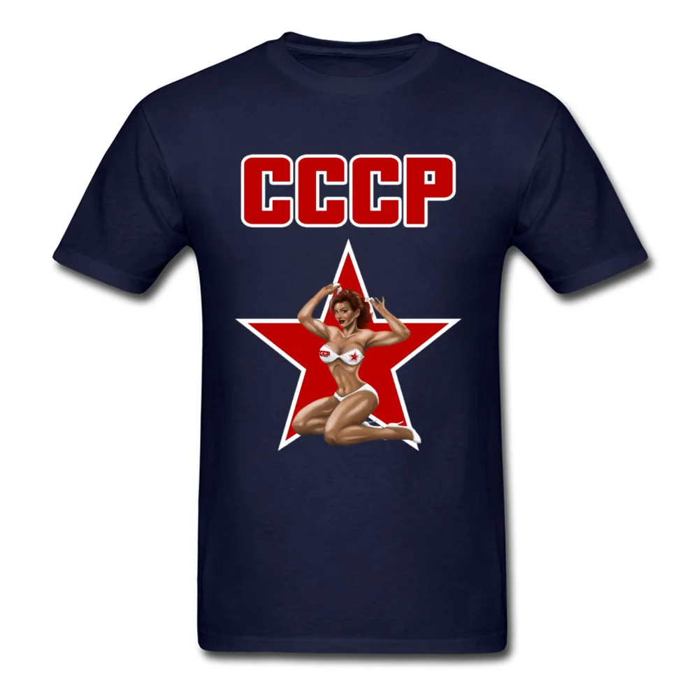26CC083 Tops T Shirt Fitted Round Collar comfortable Short Sleeve 100% Cotton Men Tshirts Printed T-shirts Top Quality 26CC083 navy