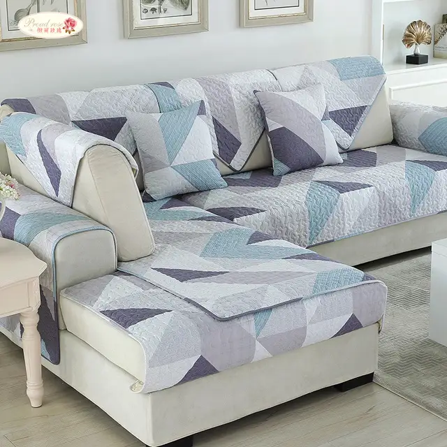 Proud Rose 100 Cotton Sofa Pad Anti Skid Cushions Cover Pad Anti Skid Sofa Cushions Cover