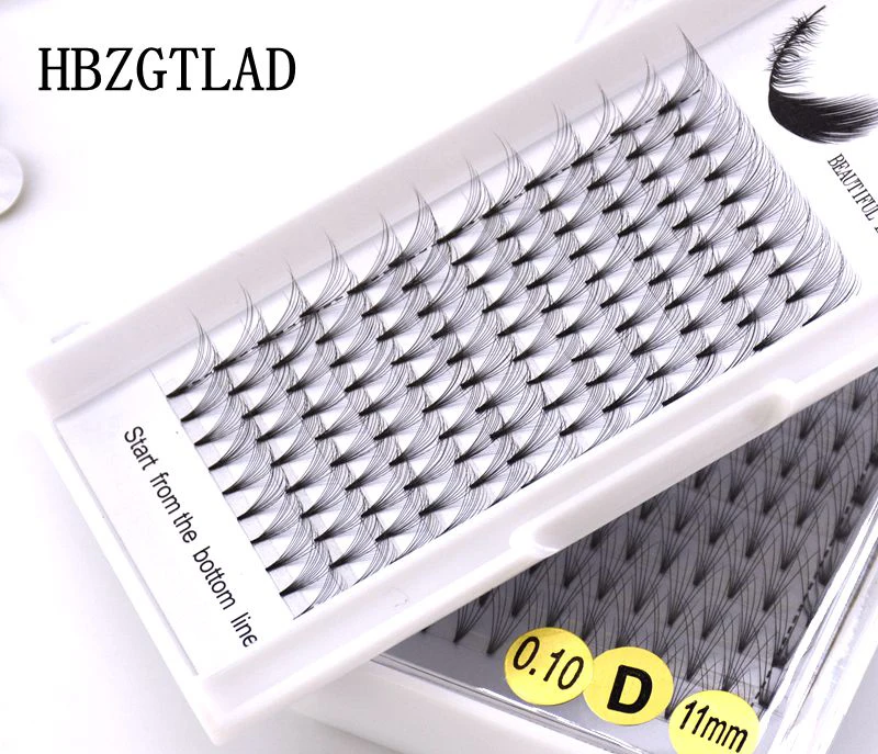Оптовая цена объемные 3D/4D/5D/6D/10D/20D ресницы для наращивания 100% синтетические