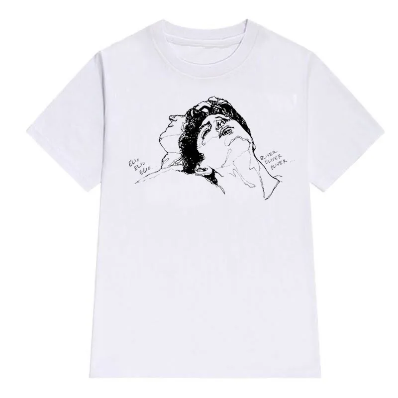 LettBao Call Me By Your Name, летняя футболка с коротким рукавом, мужские футболки из хлопка, футболка с круглым вырезом и принтом ТВ-шоу, белая футболка, топы