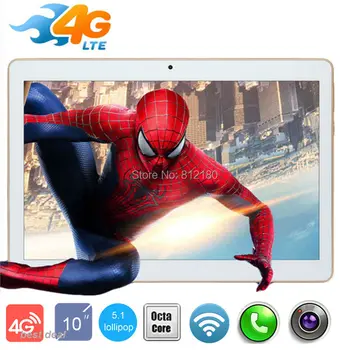 2017 Newest 10 inch Tablet PC Octa Core 4GB RAM 32GB ROM Dual SIM Cards Android 5.1 GPS 3G 4G LTE Tablet PC 10 10.1