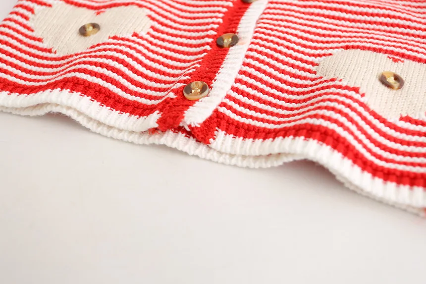 Y70602937 осенний модный детский свитер для девочек, свитер для девочек, кардиган, детская одежда для девочек, красный Детский кардиган в