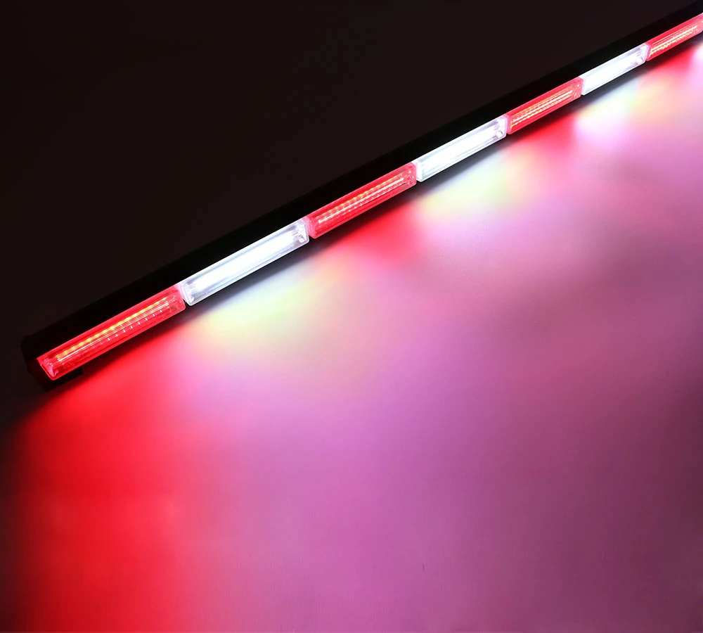 HEHEMM 126 Вт COB светодиодный световой бар стробоскоп световой сигнал, запасное освещение Маяк мигающий лампа янтарного цвета красный синий