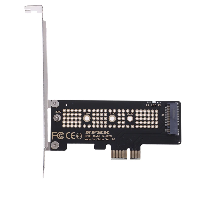 Переходник NVMe PCIe x4 x2 M.2 NGFF SSD на x1 с винтами|Платы расширения| |