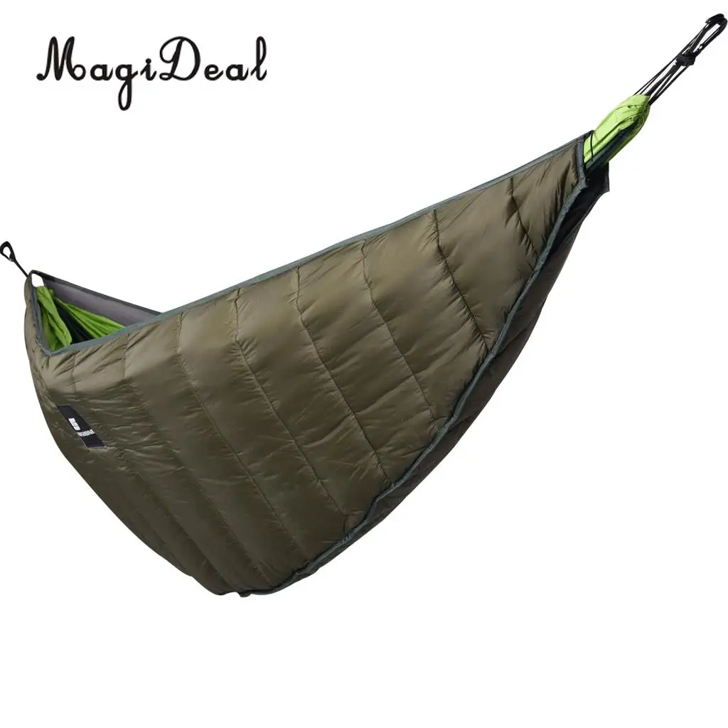 MagiDeal Outdoor Full Length Hammock Underquilt Ultralight Winter Under Quilt Blanket for Camping Hiking Backyard Accessories