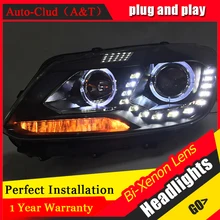 Auto Clud Style Head Lamp for VW Touran led headlights 2011 2014 Volkswagen Touran led drl