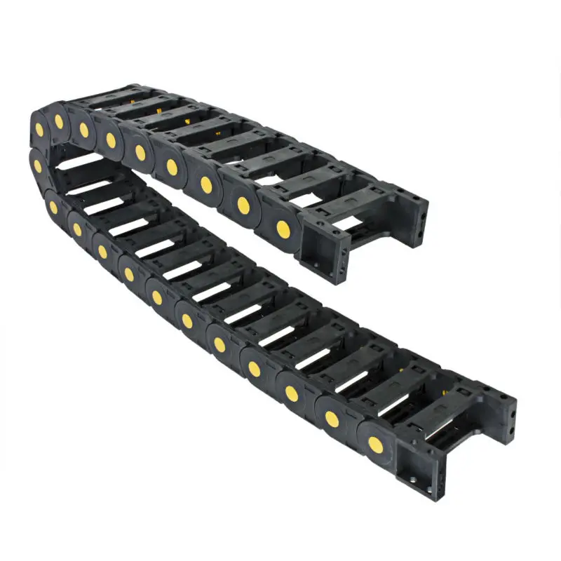 UXCELL Горячая 25x77 мм R55 пластиковый открытый тип кабель Тяговая цепь длина провода