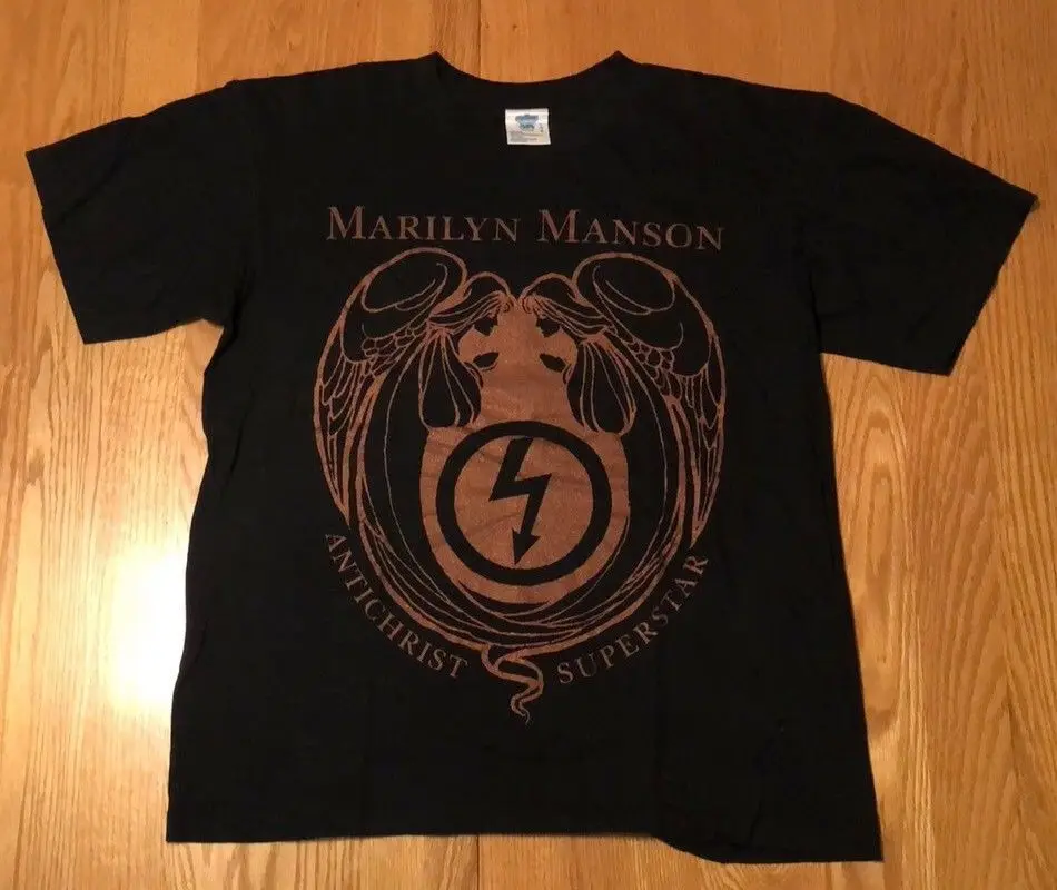 HOT RARE Marilyn Manson Vintage Antichrist Superstar T ...