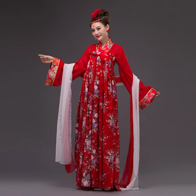 Chinese Cosplay Female Fairy Chinese Dance Costumes Hanfu Dress Ropa Mujer Traditional Costume