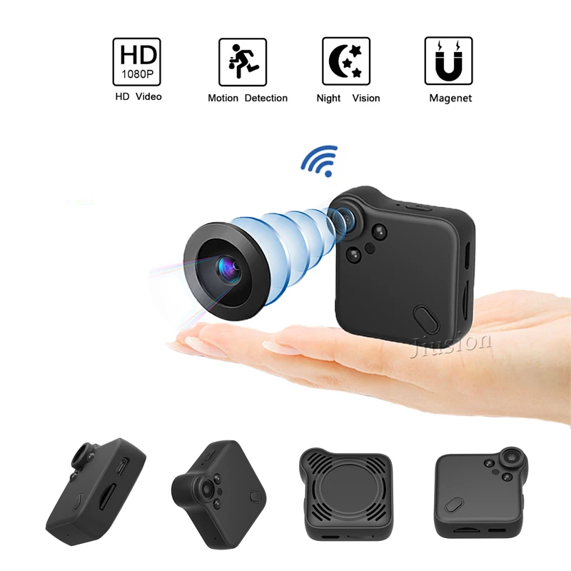 Мини камера видеонаблюдения с поддержкой Wi Fi 1080P HD|Компактные видеокамеры| |