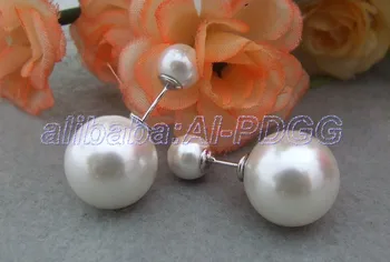 

White Shell Pearl Earrings