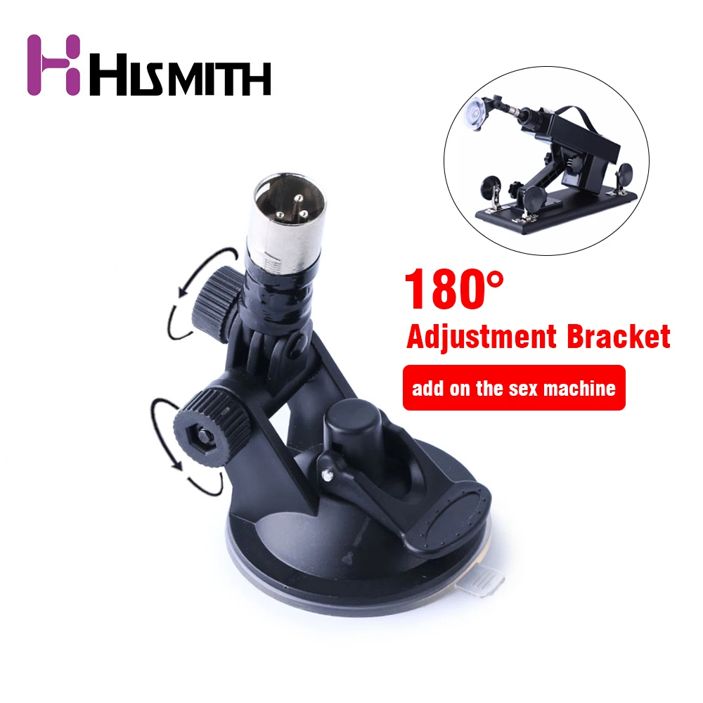 HISMITH Suction Cup font b Dildo b font Holder Multi functional Sex Machine Attachment Multi Angle