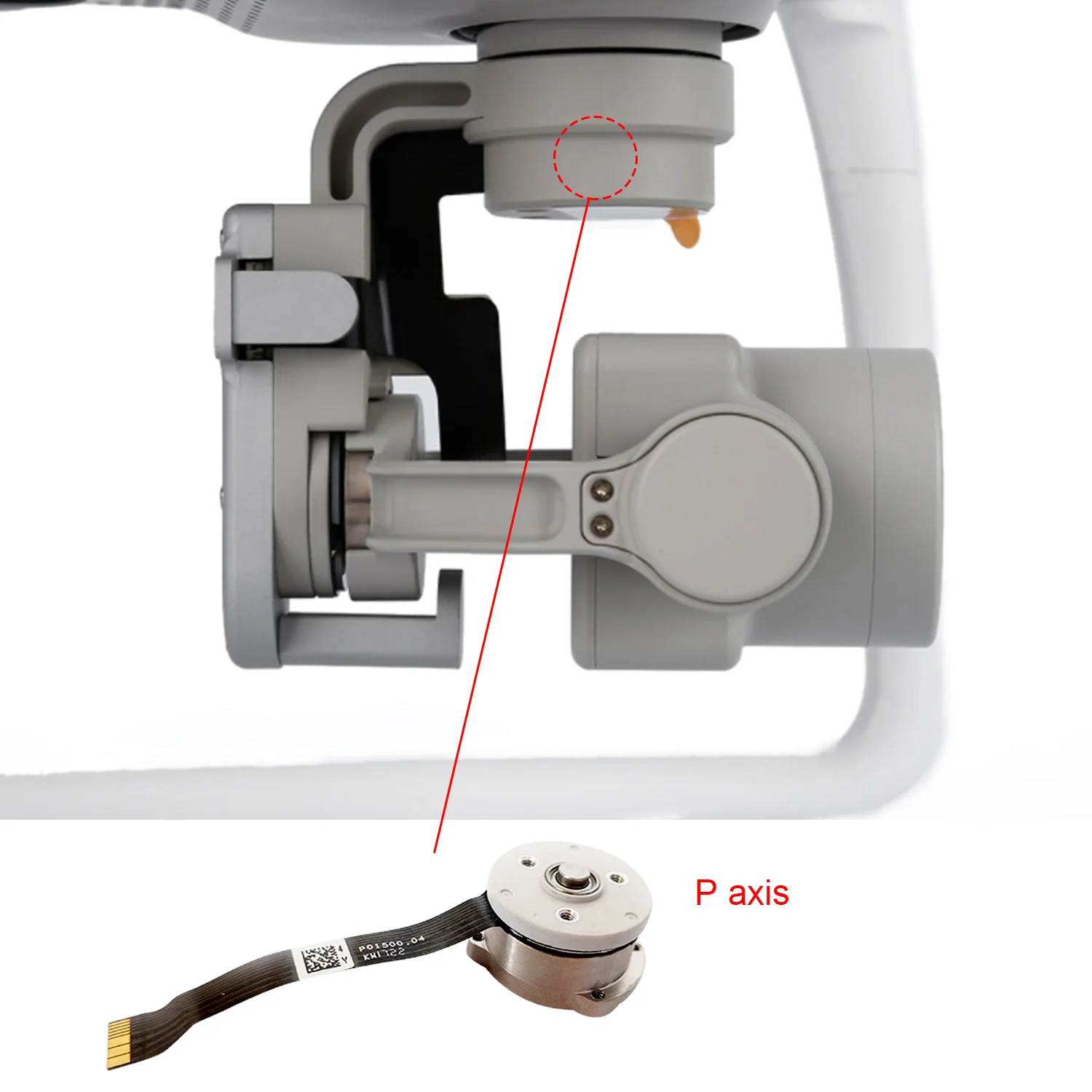 

SUNNYLIFE Yaw Motor Gimbal Camera Replacement Repair Part Accessories for DJI Phantom 4 Phantom4 4 Pro 4Pro Drone Accessories