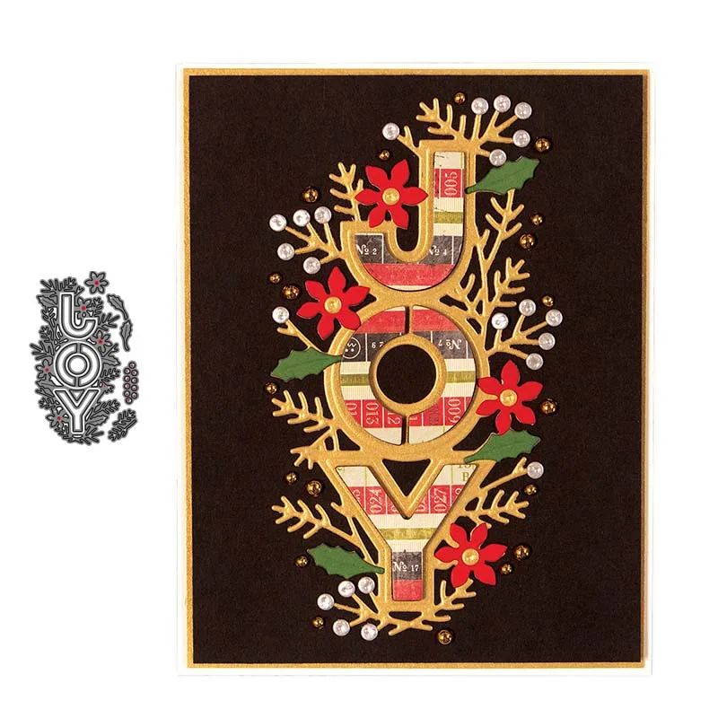 

Metal Cutting Dies and Scrapbooking JOY For Paper Making Halloween Crazy Embossing Frame Card Dies Set