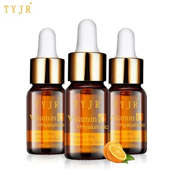 

Face Serum Hyaluronic Acid Vitamina C Facial Essence Remove Acne Whitening Anti-aging Moisturizer VC 10ML Removing Dark Spots